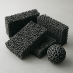 Огнеупорный литейный фильтр ФЭ-0.32-Сэ 2х2х0,32 мм